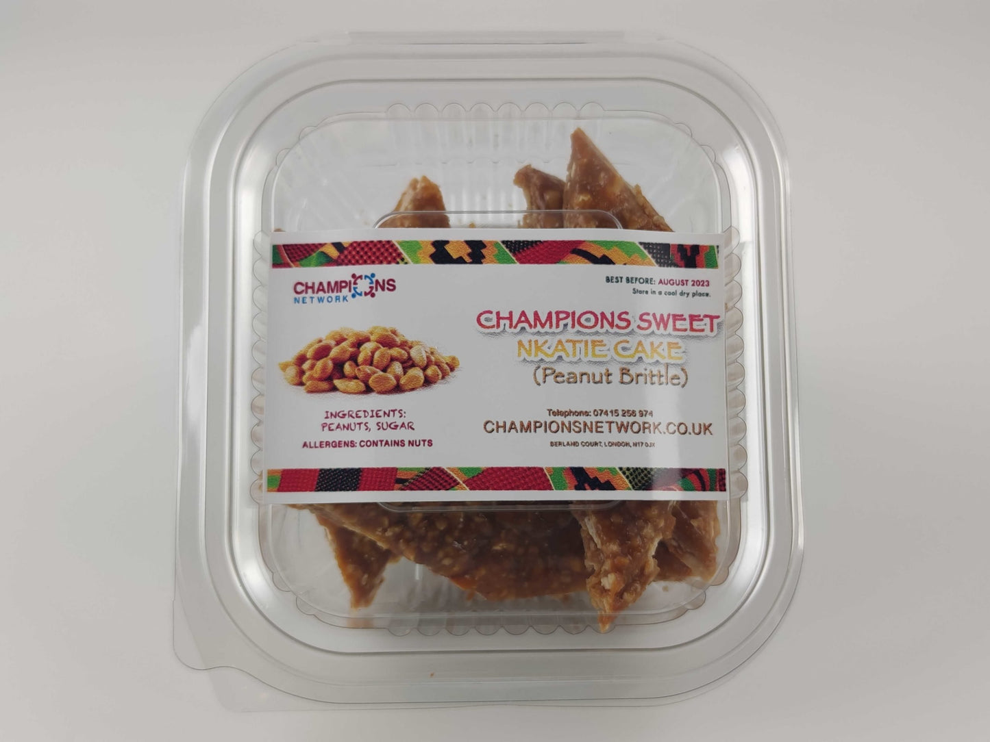 Champions Sweet ‘Nkatie’ Cake (Peanut Brittles)